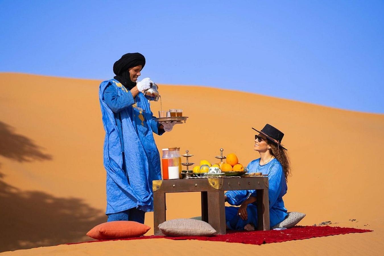 Merzouga Nomadic Luxury Camp מראה חיצוני תמונה